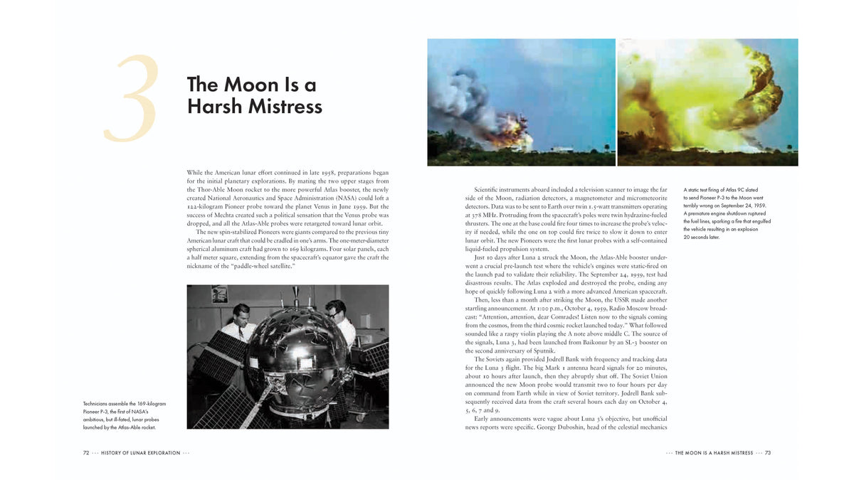 Firefly Books History of Lunar Exploration by Robert Reeves