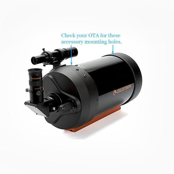 ADM Accessories Accessory ADM V Series Dovetail Bar for Celestron 6″ SCT Telescope - Extra Long - VC6-XL