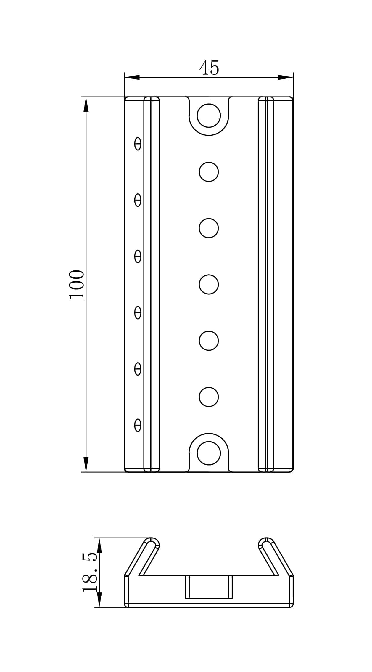 Askar Accessory Askar Multi-connection finder plate 90 - MCP90