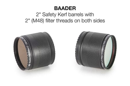 Baader Planetarium Accessory Baader 2" Safety Kerf Nosepiece with 2" Filter Thread - 2408156