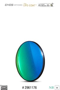 Baader Planetarium Accessory Baader 6.5nm Narrowband-Filterset 50x50mm – CMOS-optimized (H-alpha / O-III / S-II)