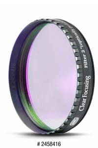 Baader Planetarium Accessory Baader Clear Focusing 50x50mm Square Filter (3mm Thick, Optically Polished) - 2458421