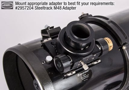 Baader Planetarium Accessory Baader Diamond Steeltrack M48 Adapter - 2957204