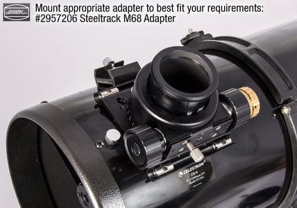 Baader Planetarium Accessory Baader Diamond Steeltrack M68 Adapter - 2957206
