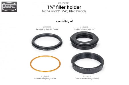 Baader Planetarium Accessory Baader Expanding Ring T-2/M48 - 2458110