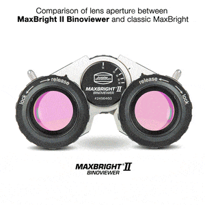 Baader Planetarium Accessory Baader MaxBright® II Binoviewer with glass path compensator 1:1.7 and nose piece 2"/T-2 - 2456464