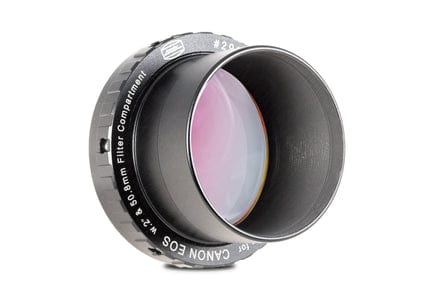 Baader Planetarium Accessory Baader Protective Wide T-Ring for Canon-EOS, incl. fineoptically polished 7nm H-Alpha Filter 50.4mm dia - 2958550H