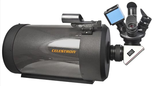 Baader Planetarium Accessory Baader Q-Turret Eyepiece Set (eyepiece revolver, 4x Classic Ortho, 1x Q-Barlow 2.25x) - 2957000