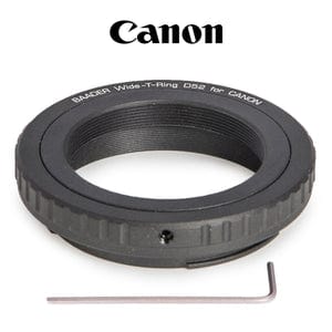 Baader Planetarium Accessory Baader Wide T-Ring Canon EOS with D52i to T-2 and S52 - 2408332