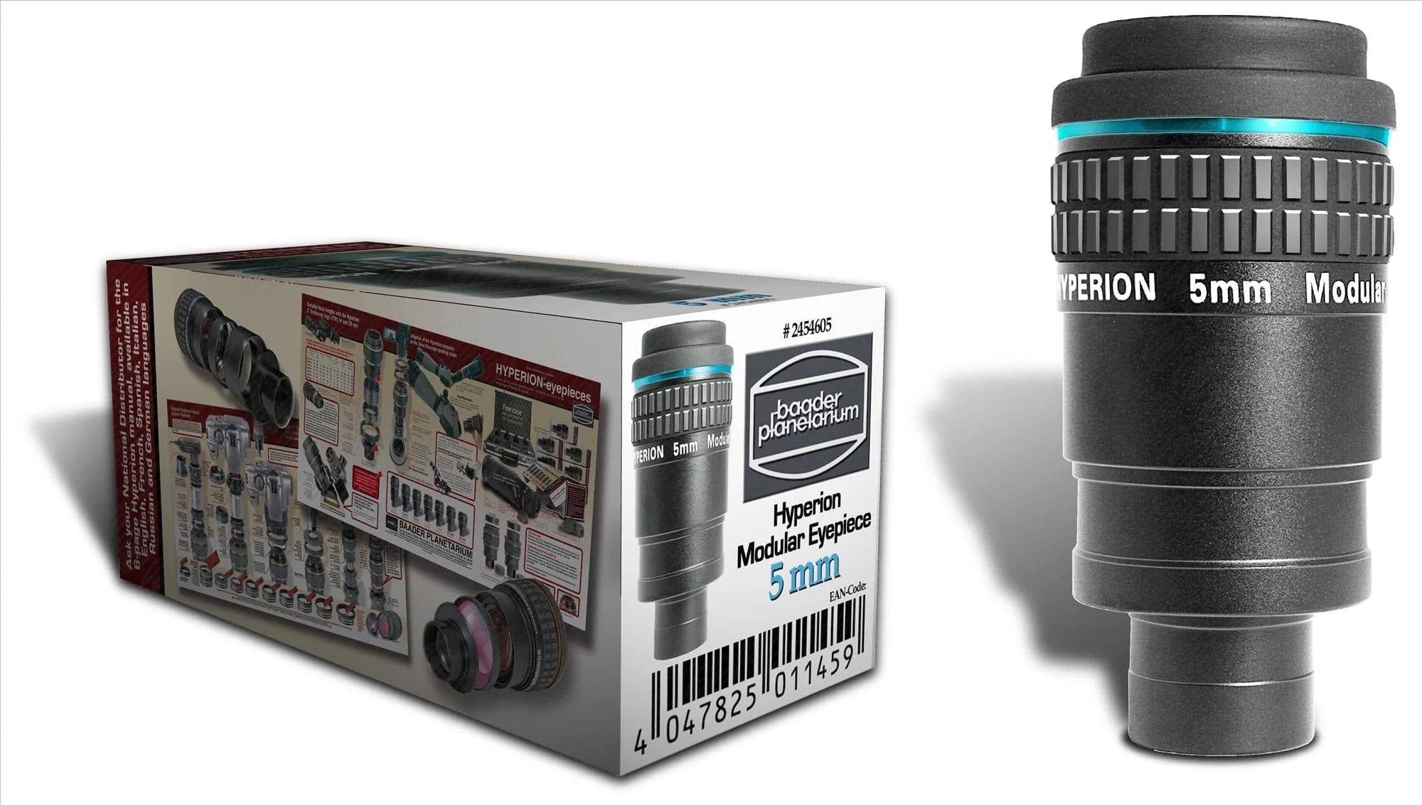 Baader Hyperion 5mm 68 Degree Modular Eyepiece - 2454605 Baader Hyperion 5mm 68 Degree Modular Eyepiece - 2454605