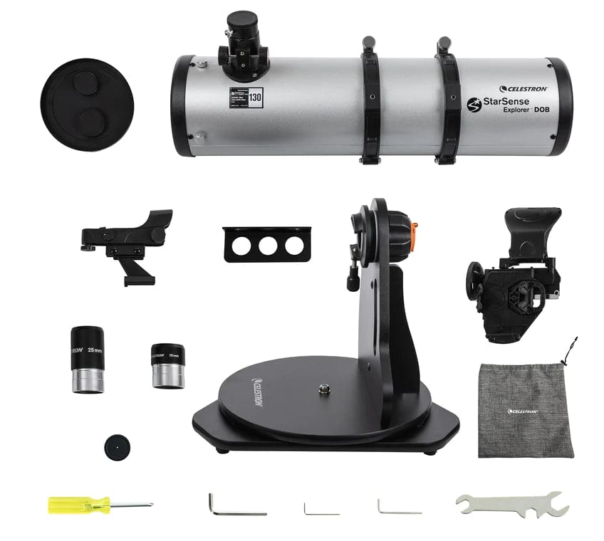 Celestron Telescope Celestron StarSense Explorer 130mm Smartphone App-Enabled Tabletop Dobsonian Telescope - 22481