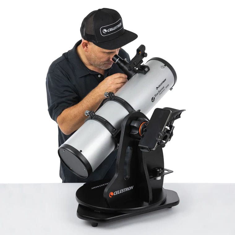Celestron Telescope Celestron StarSense Explorer 130mm Smartphone App-Enabled Tabletop Dobsonian Telescope - 22481