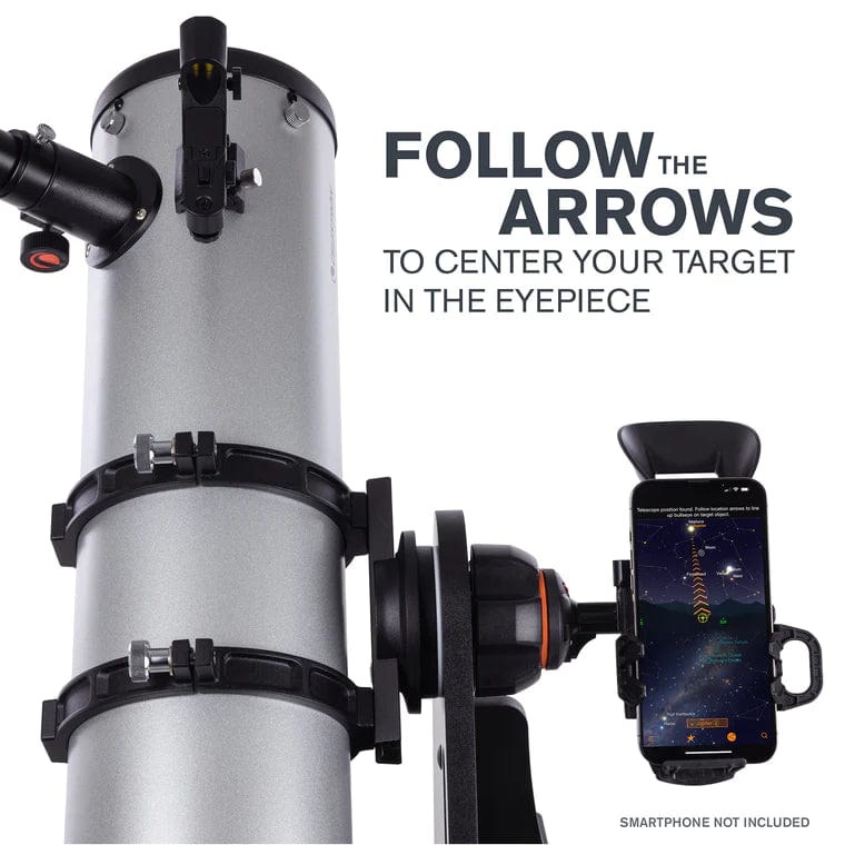 Celestron Telescope Celestron StarSense Explorer 130mm Smartphone App-Enabled Tabletop Dobsonian Telescope - 22481