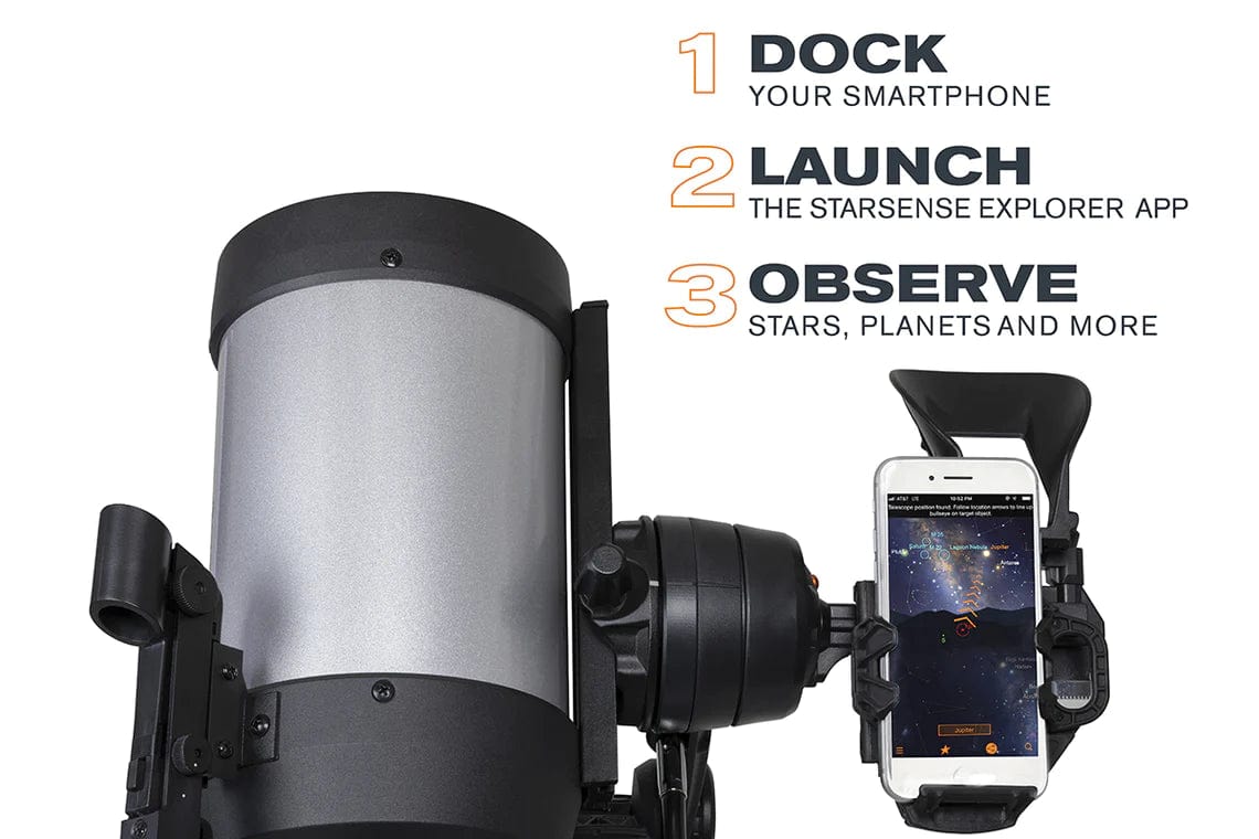 Celestron Telescope Celestron StarSense Explorer DX 5" Smartphone App-Enabled Schmidt Cassegrain Telescope - 22462