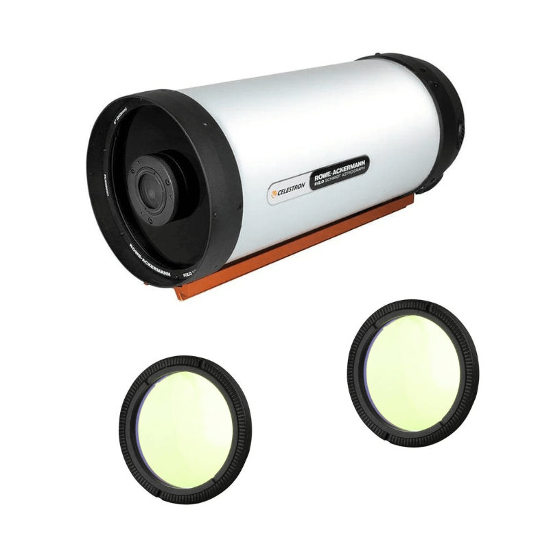 Celestron Telescope RASA 8" Imaging Bundle (91073+93619+93614) Celestron 8" Rowe-Ackermann Schmidt Astrograph (RASA 8) Optical Tube Assembly (CGE Dovetail) - 91073
