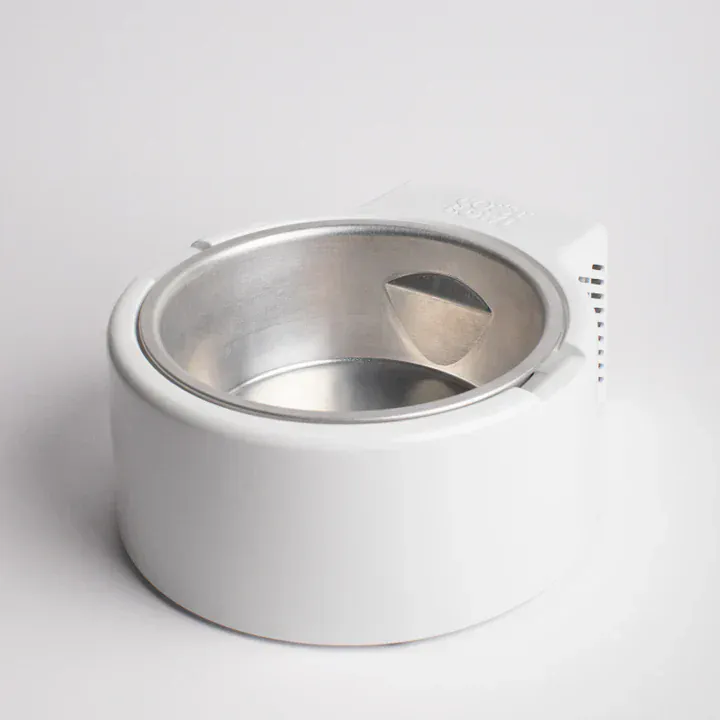 Cool Bowl Outdoor Living White Cool Bowl Refrigerated Dog Water Bowl