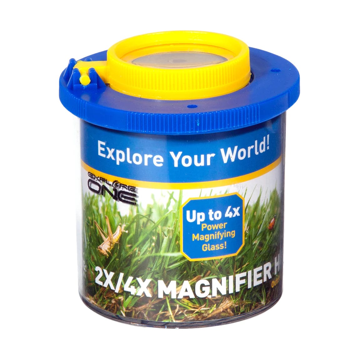 Explore One 2x/4x Magnifier Habitat Jar Bug Catcher - 88-30001