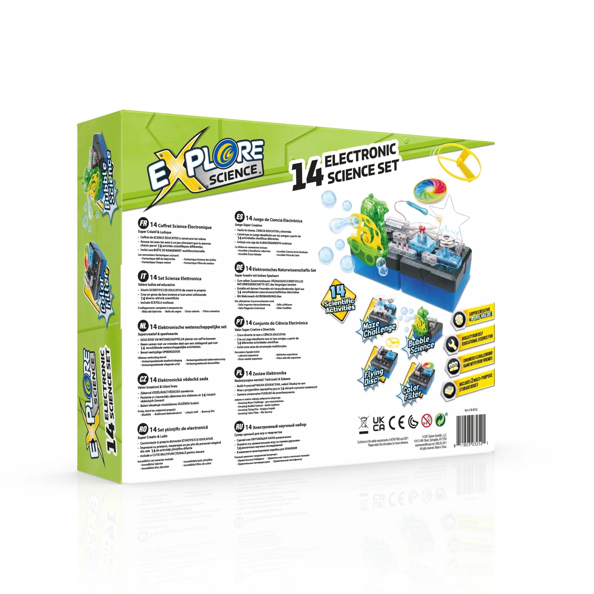 Explore Science Toy Explore Science 14 Electronic Science Set - STEM - 88-90135
