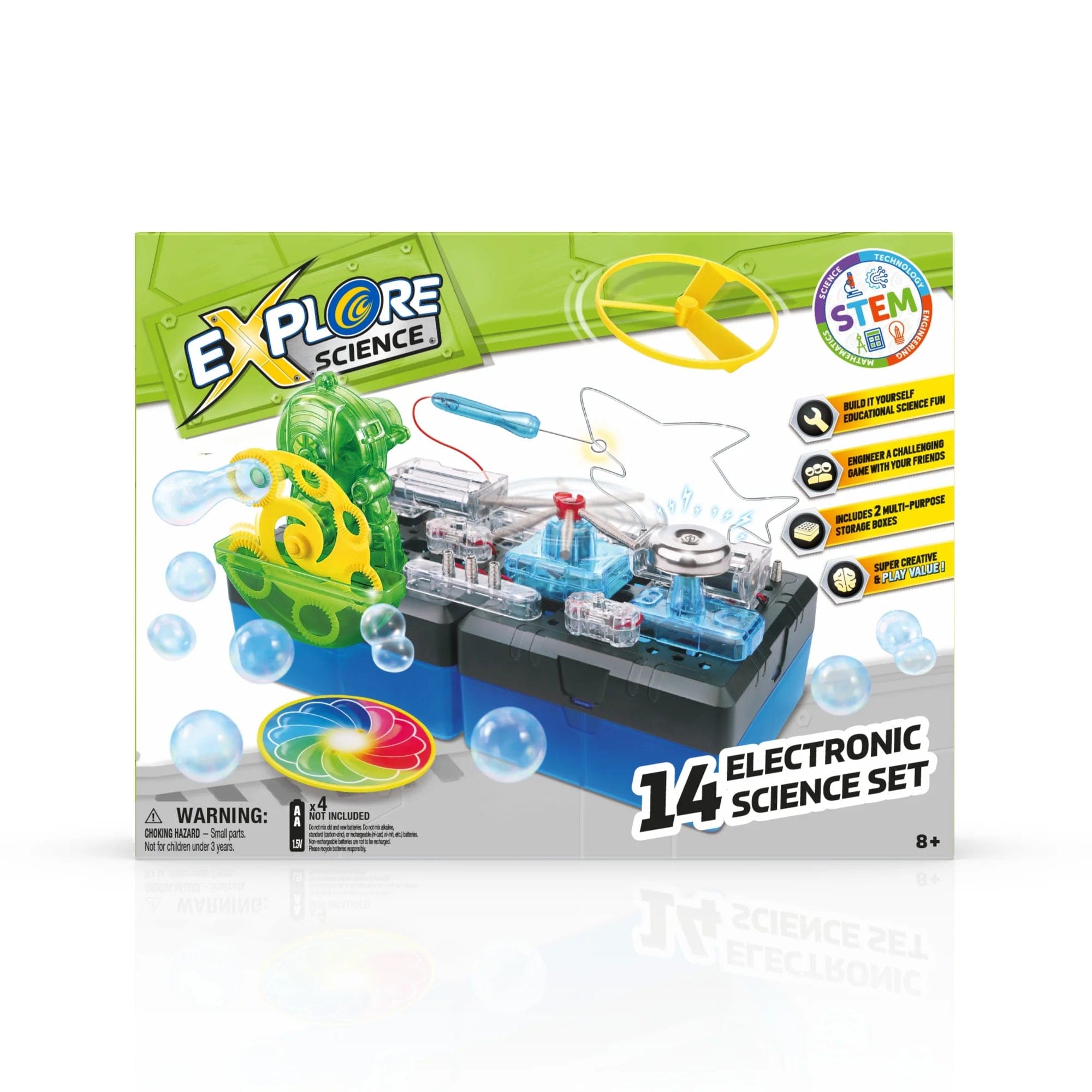 Explore Science Toy Explore Science 14 Electronic Science Set - STEM - 88-90135