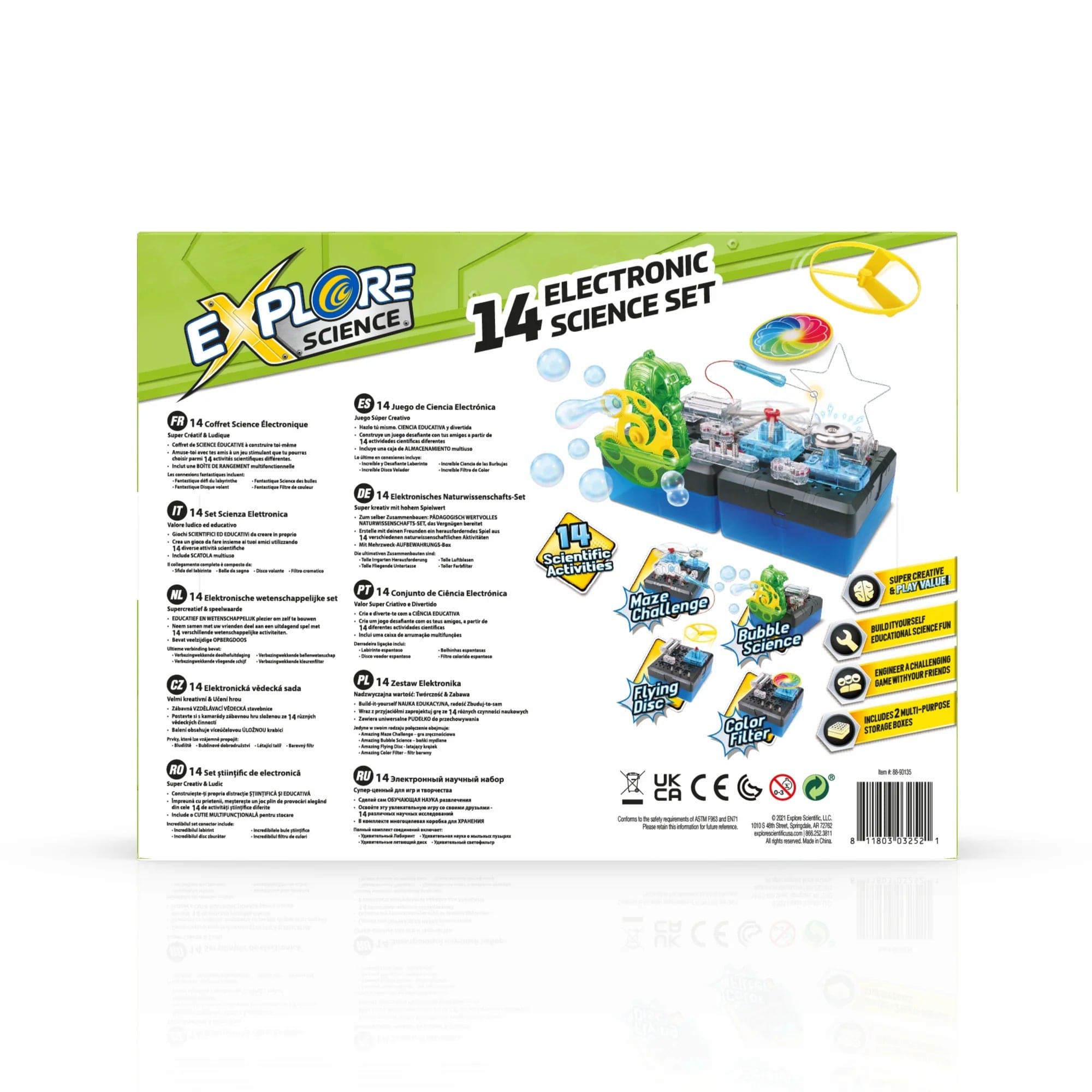 Explore Science Toy Explore Science 14 Electronic Science Set - STEM - 88-90135