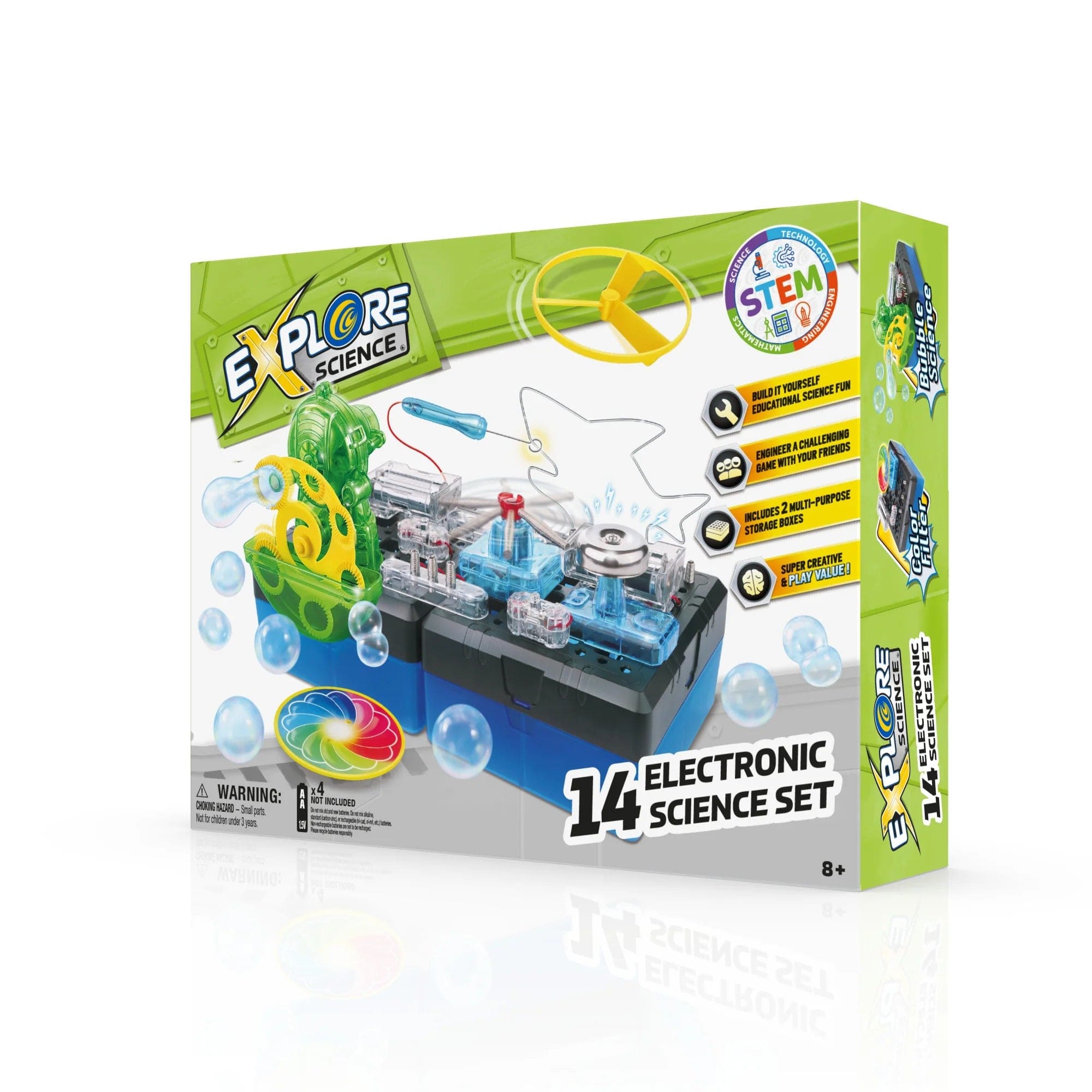 Explore Science Toy Explore Science 14 Electronic Science Set - STEM - 88-90135
