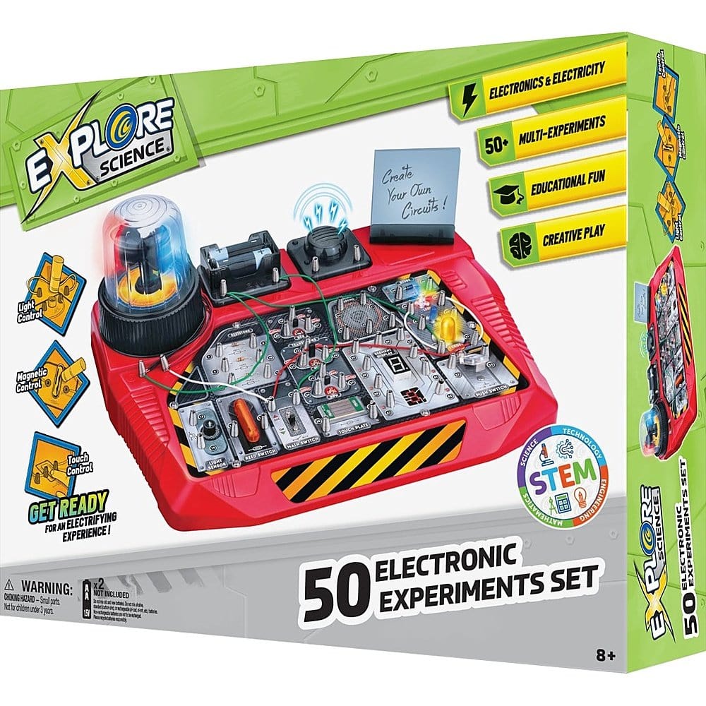 Explore Science Toy Explore Science 50 Experiments Electronics Set - STEM - 88-90153