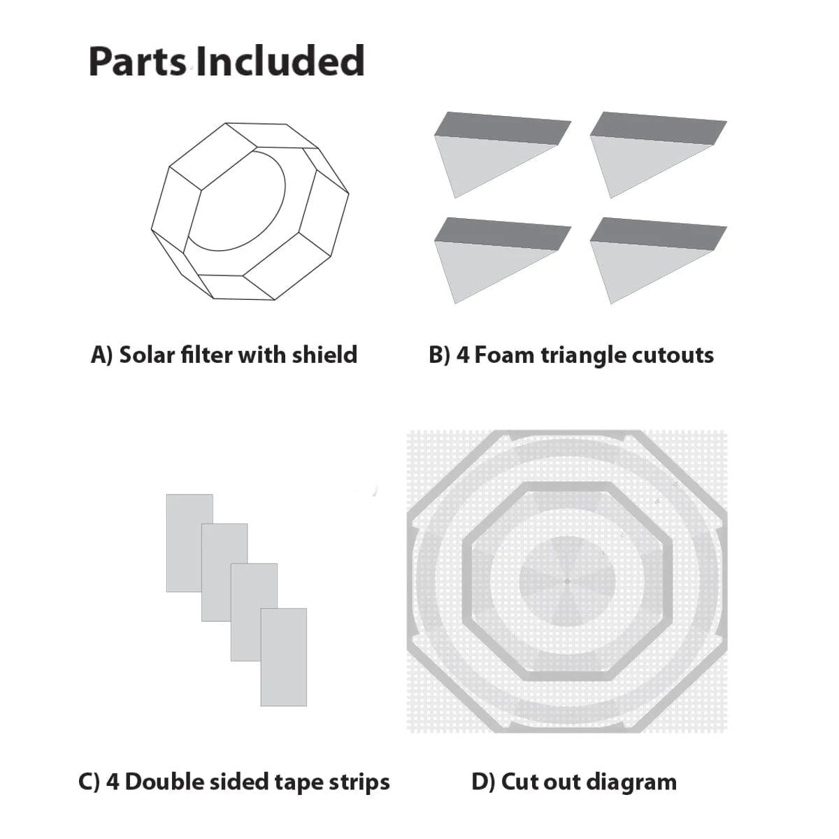Explore Scientific Telescope Explore Scientific Sun Catcher Variable Large Aperture Solar Filters