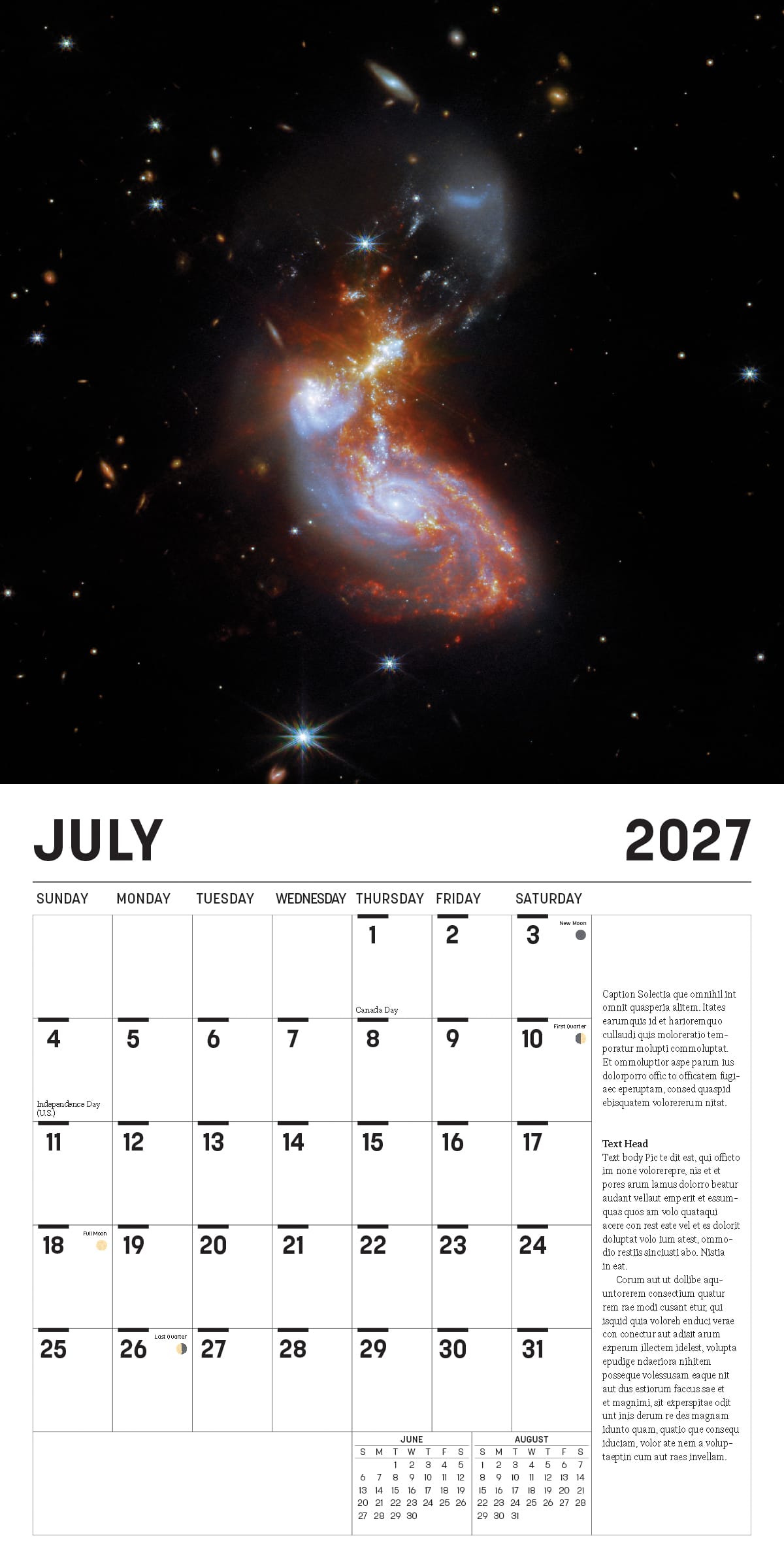 Firefly Books Books Webb's Cosmos Calendar 2027