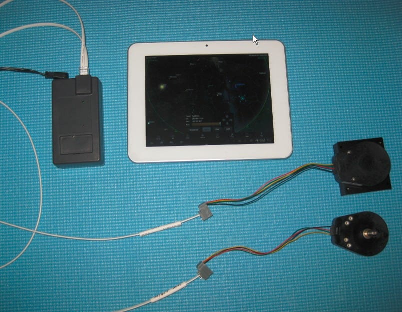 Hubble Optics Accessories Hubble SkyHub2 WiFi and Bluetooth Wireless Digital Setting Circle System