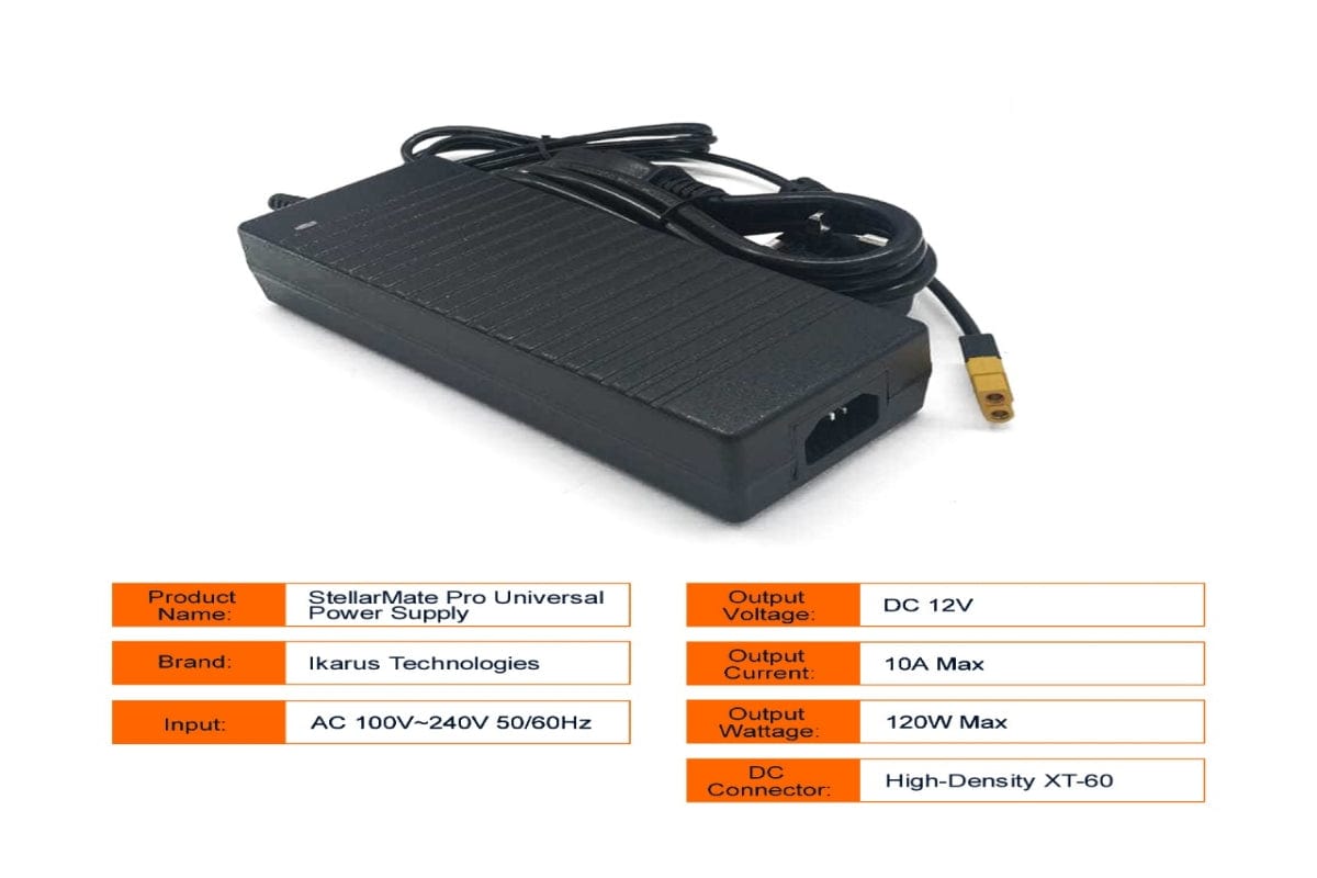 Ikarus Technologies Telescope Accessories Ikarus StellarMate Pro Official 10A power supply - IKA-834