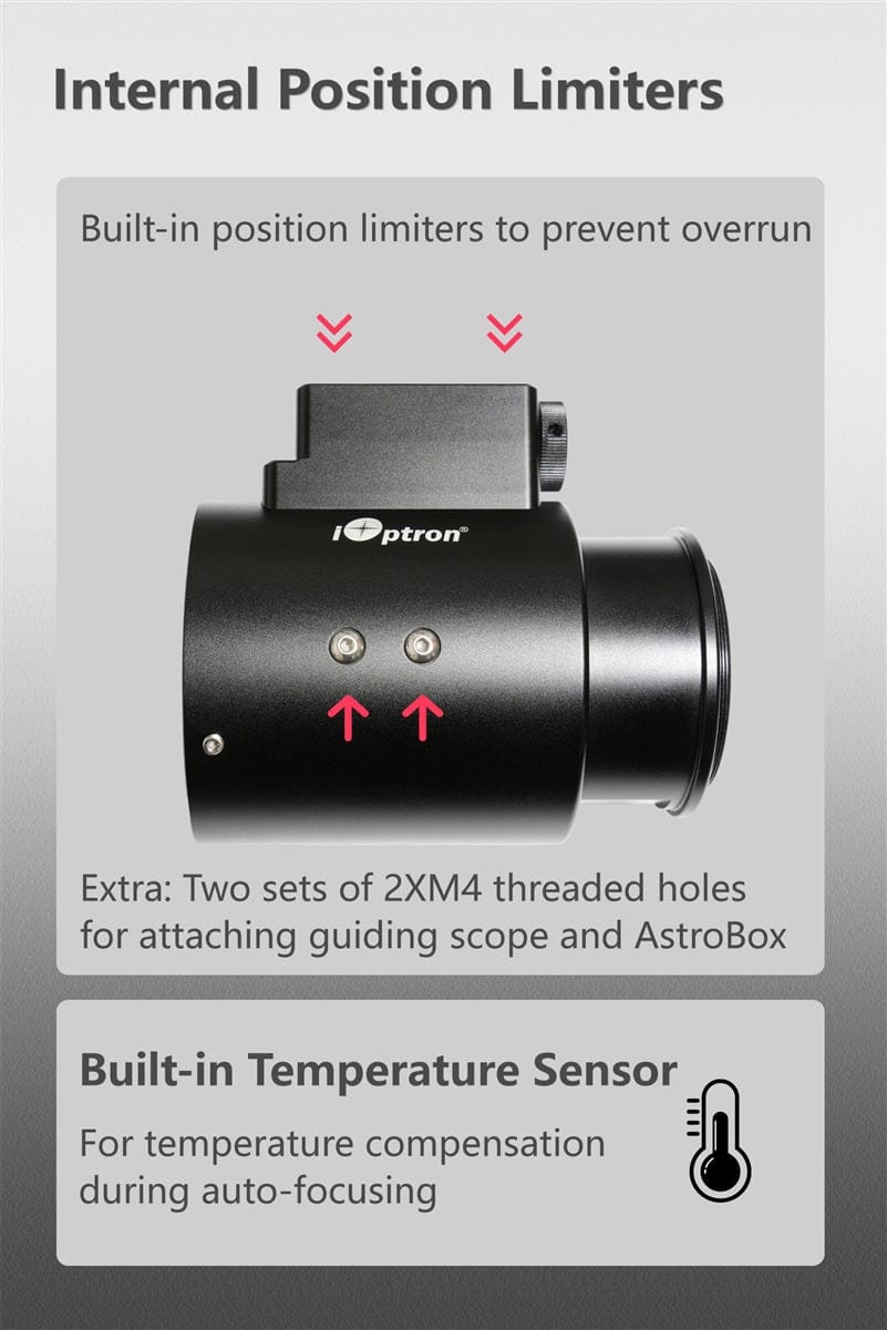 iOptron Accessory iOptron iAFS 3" Electronic Inline Automatic Focuser - FA30