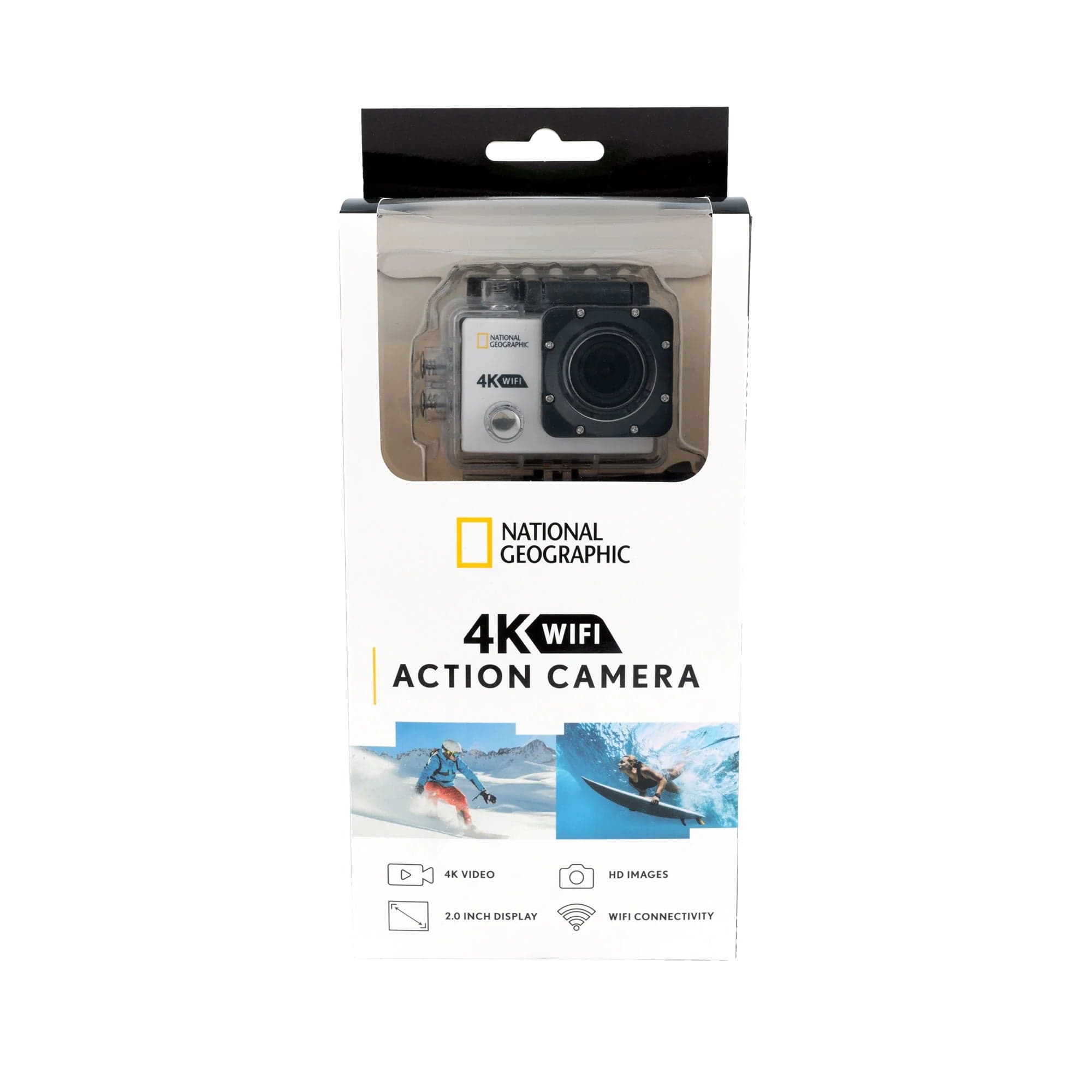 National Geographic Toy National Geographic 4K Action Camera with WiFi - 80-83002