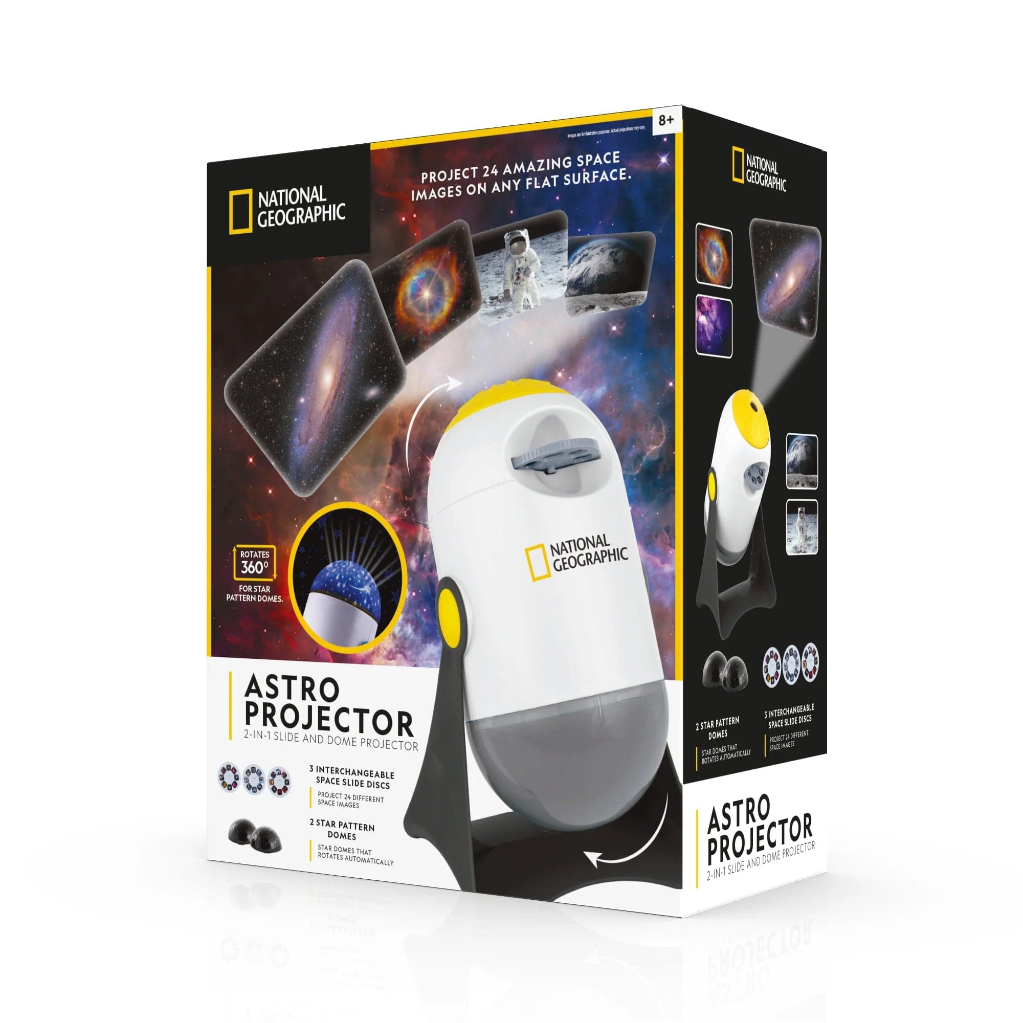 National Geographic Toy National Geographic Astro Projector 2-in-1 Dome and Slide Projector - 80-95003