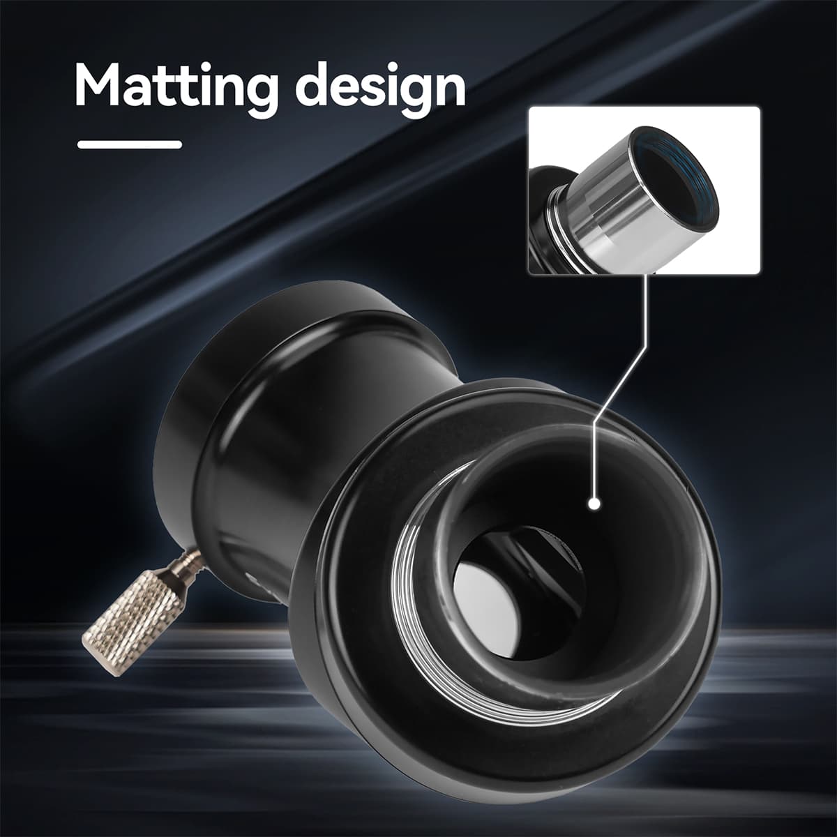 Svbony Accessory SV222 Correct Image Prism Diagonal 45 Degree 1.25-inch Fully Multi-Coated Metal for Refractor Telescope - W9179A