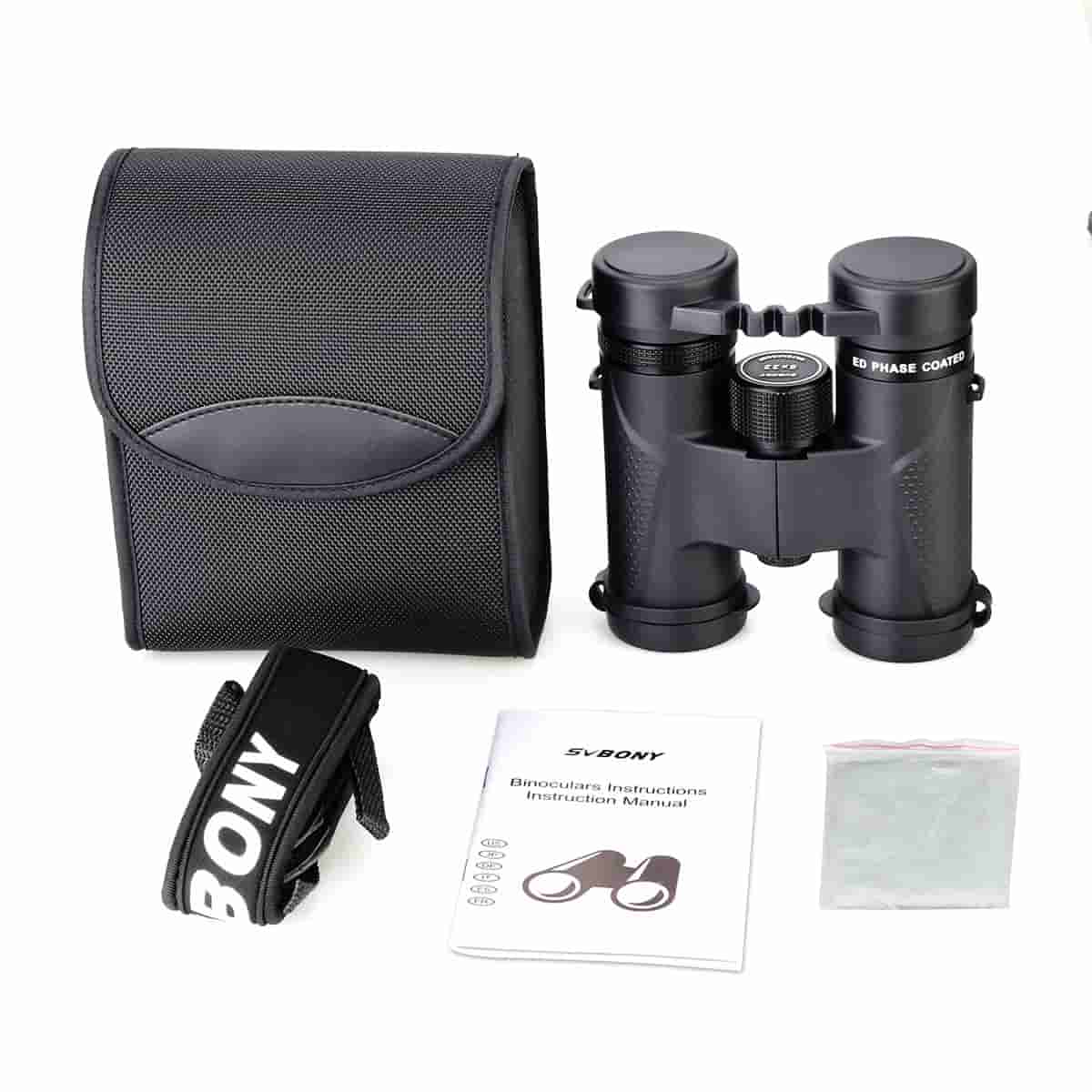 Svbony Binocular Svbony SV202 8x32ED Binoculars Extra-Low Dispersion Bak4 Waterproof Fogproof for Bird Watching - F9351A