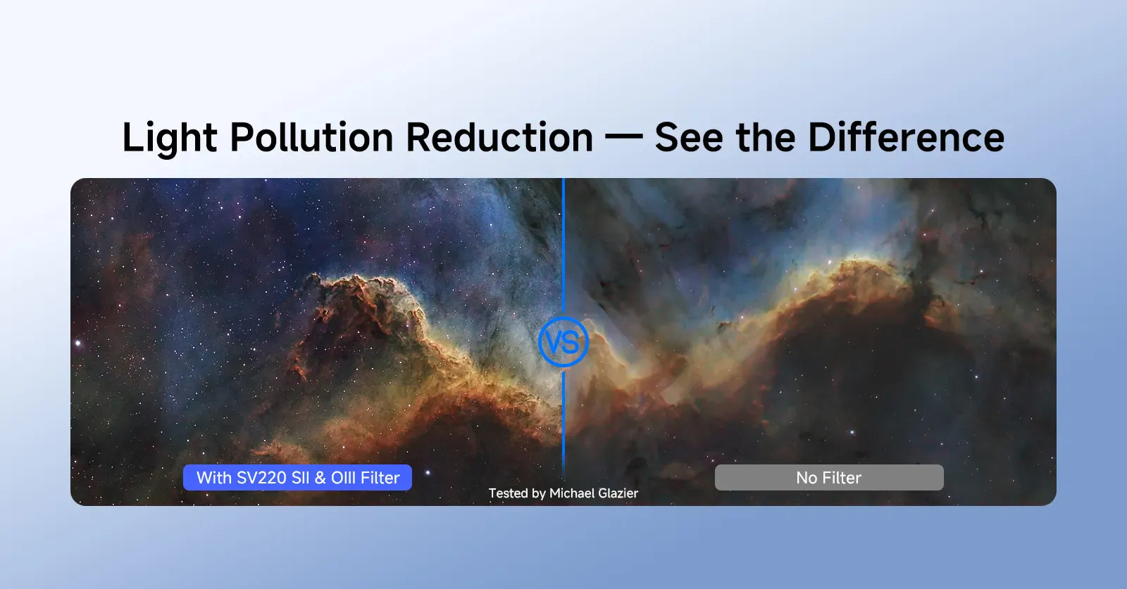 Svbony Filters Svbony SV220 Dual-Band 7nm SII & OIII Nebula Filter - W9172