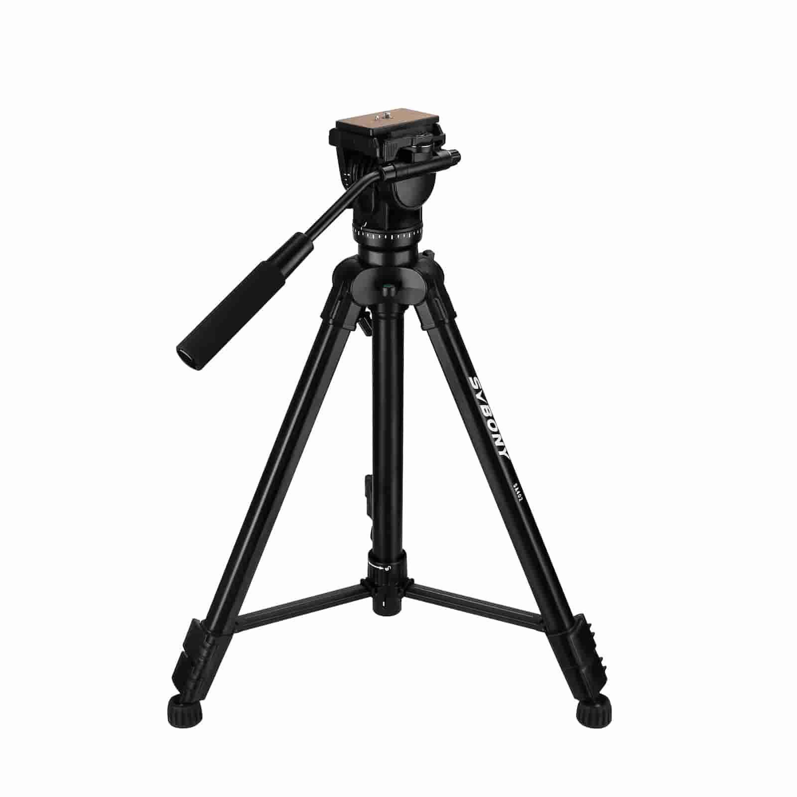 Svbony Telescope Svbony SA402 Hydraulic Gimbal Aluminum Alloy Travel Tripod - W9159A