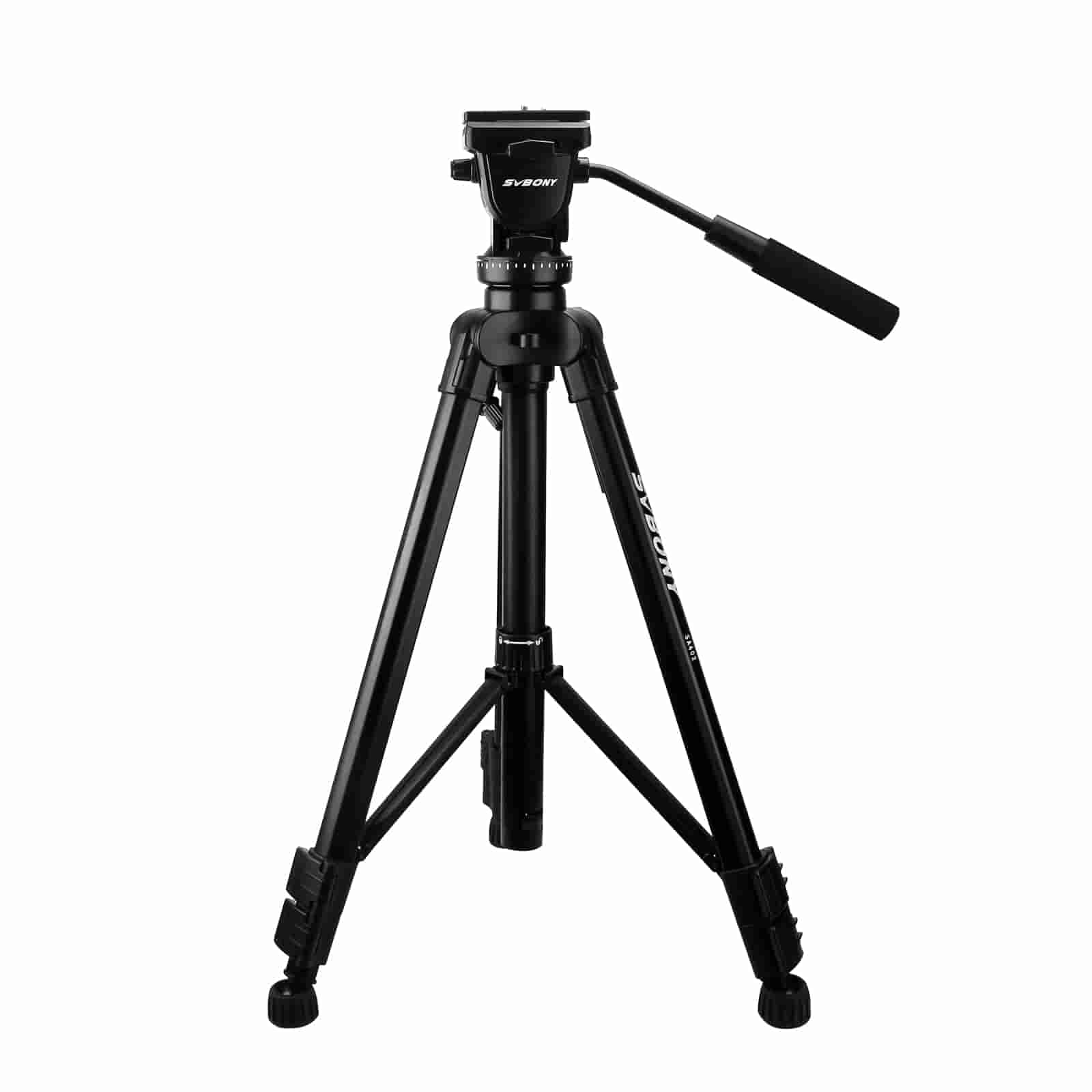 Svbony Telescope Svbony SA402 Hydraulic Gimbal Aluminum Alloy Travel Tripod - W9159A
