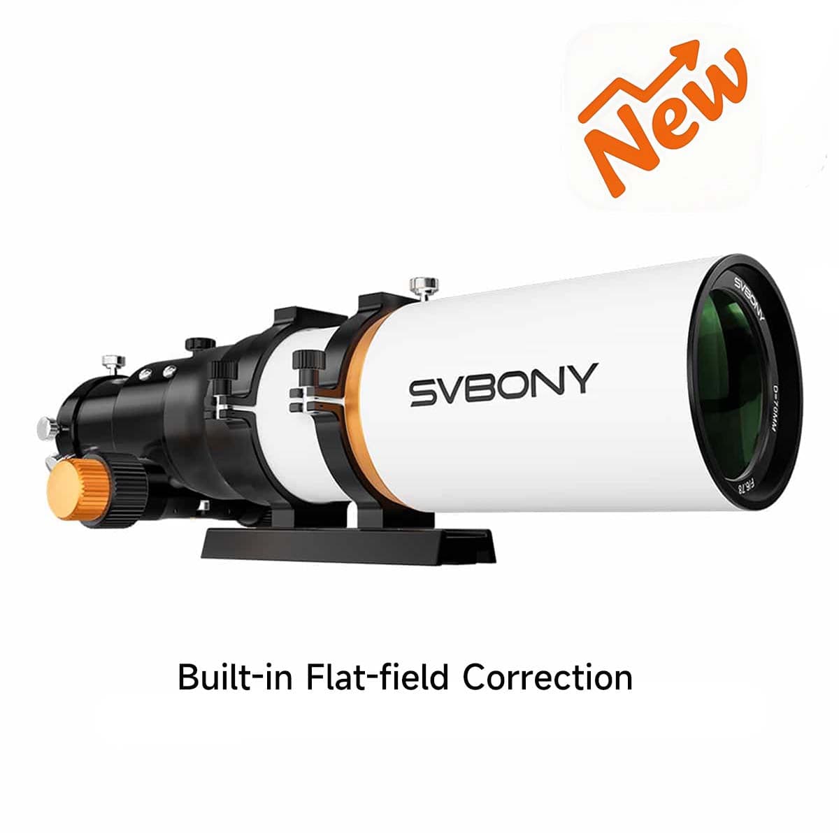 Svbony Telescope Svbony SV503 Telescope ED 70mm Upgraded F6.78 Quadruplet Flatfield Refractor for Astronomy - F9359E