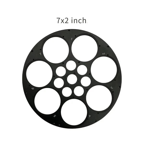 ToupTek Accessories ToupTek AFW-L-7-2 7x2"/50mm 7 Position Electronic Filter Wheel - AFW-L-7-2
