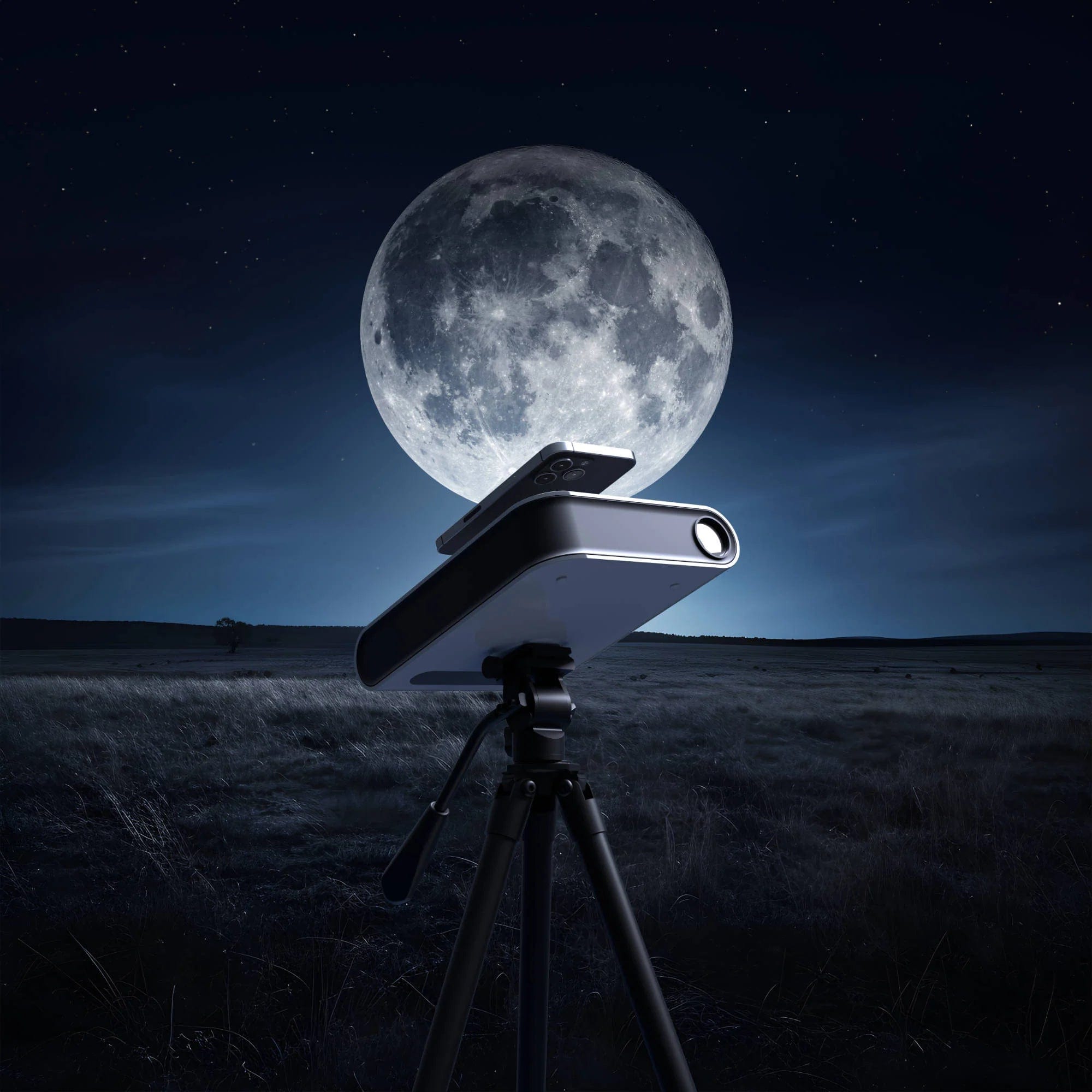 Vaonis Telescope Vaonis Hestia Smartphone-Based Telescope with Full-Size Tripod and Solar Filter