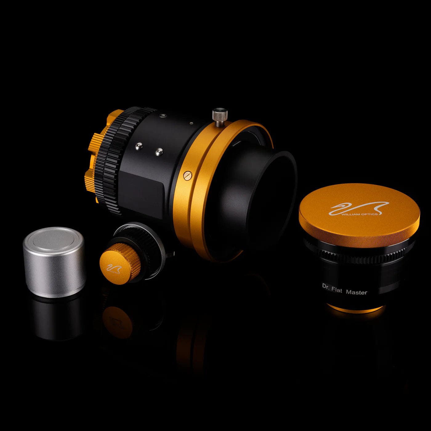 William Optics Accessory Gold William Optics RC Focuser and 0.8x Reducer Flattener Kit for GSO RC Scopes - F-RP33-RC + P-FLAT-RC