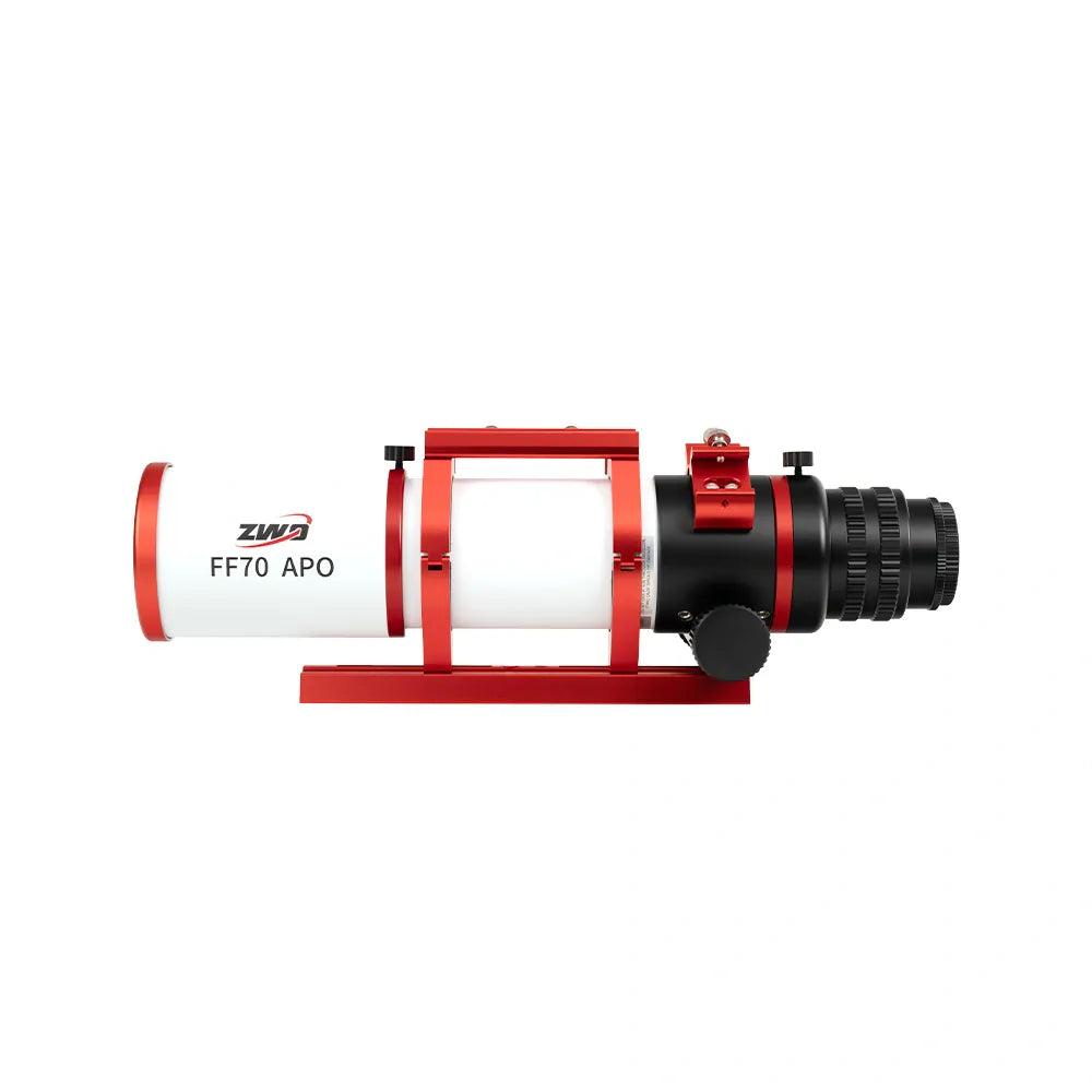 ZWO Telescopes FF70-APO Scope Only ZWO FF 70 APO Flat Field Apochromatic Refractor Telescope - ZWO FF70-APO