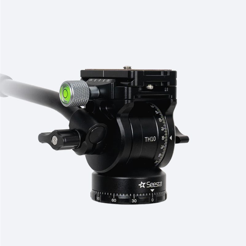 ZWO Tripod Seestar TH10 Fluid Tripod Head and TC20 Carbon Fiber Tripod