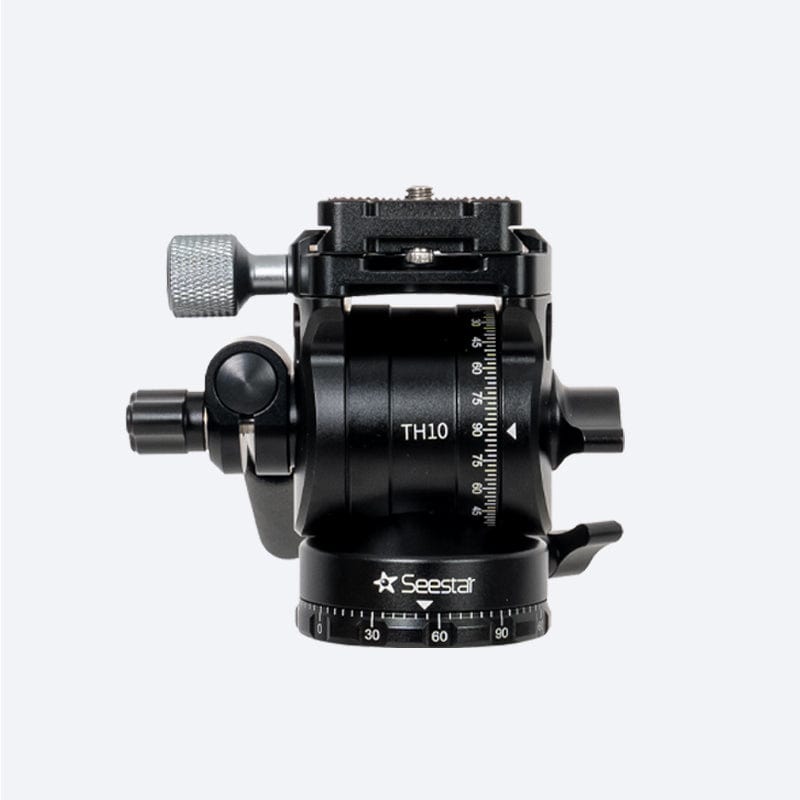 ZWO Tripod TH10 Fluid Tripod Head Seestar TH10 Fluid Tripod Head and TC20 Carbon Fiber Tripod