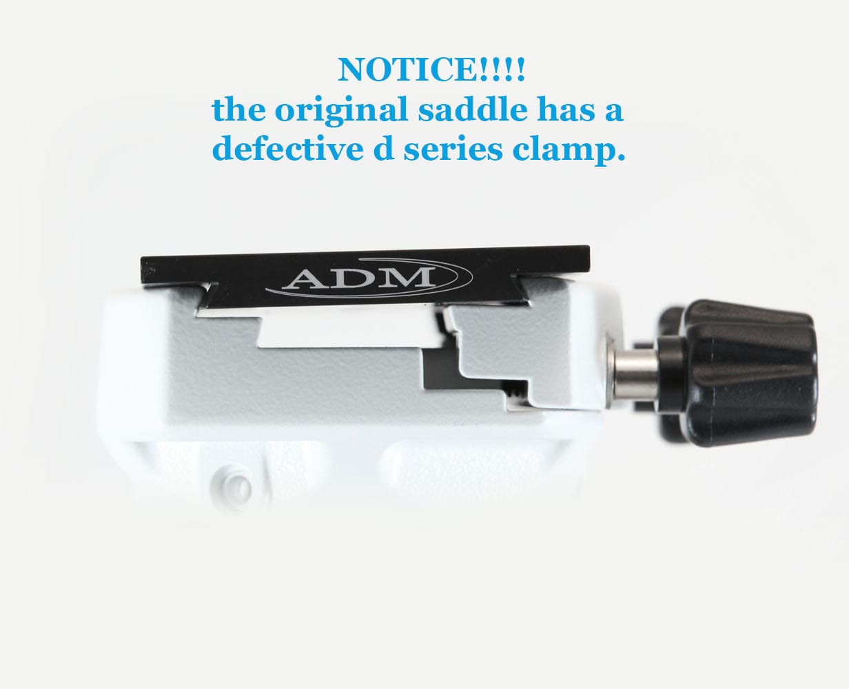 ADM Accessories Accessory ADM DUAL Series Saddle. Fits SkyWatcher EQ6/ Orion Atlas Mounts - DUAL-EQ6-RPRO-XL