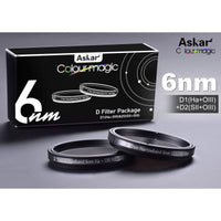 Askar Filter Askar Color Magic 6nm Duo-Narrowband (Ha/OIII & SII/OIII) Imaging Filter Set - 2" Mounted