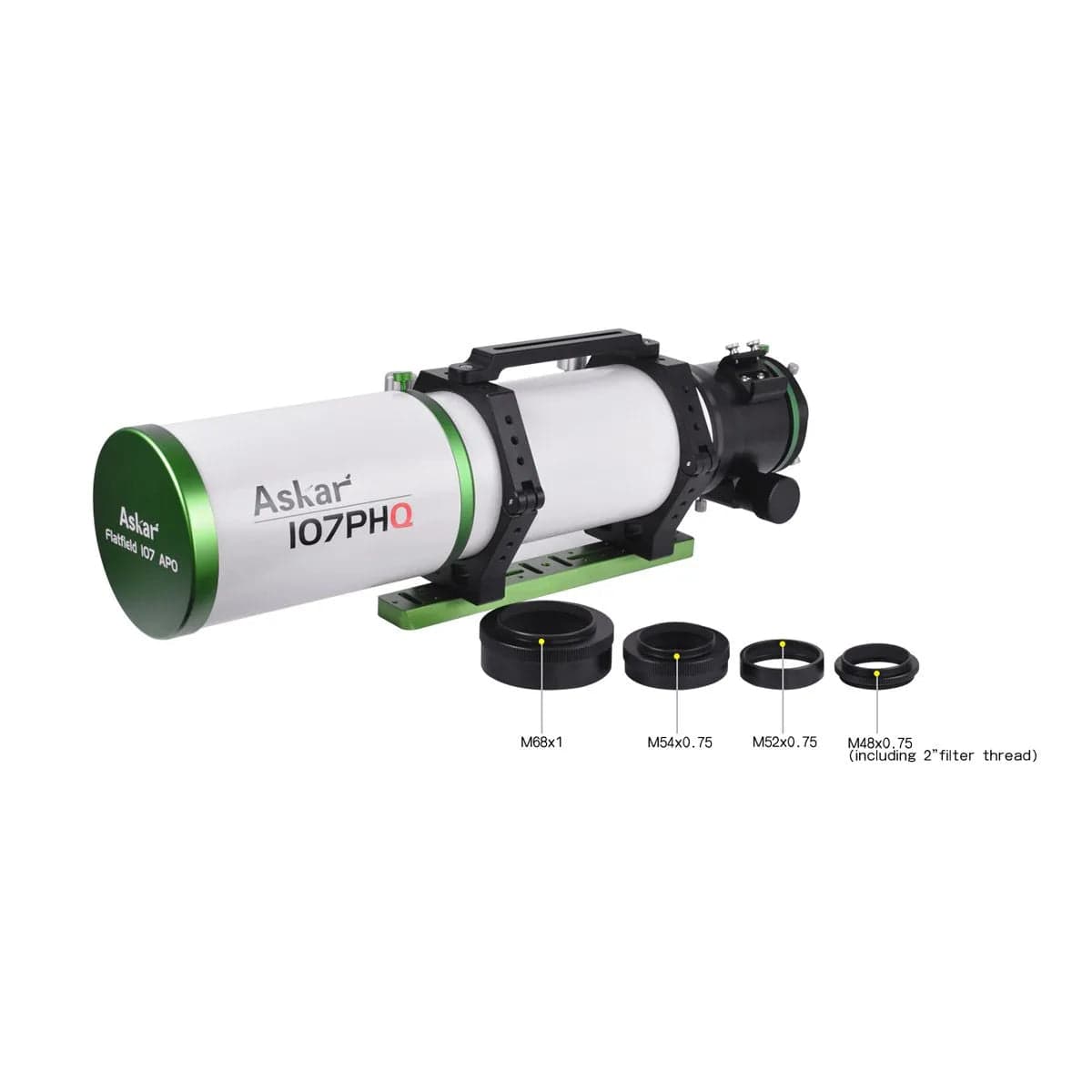 Askar Telescope Askar 4.2" 107mm f/7 Quadruplet Flat-Field Astrograph - 107PHQ