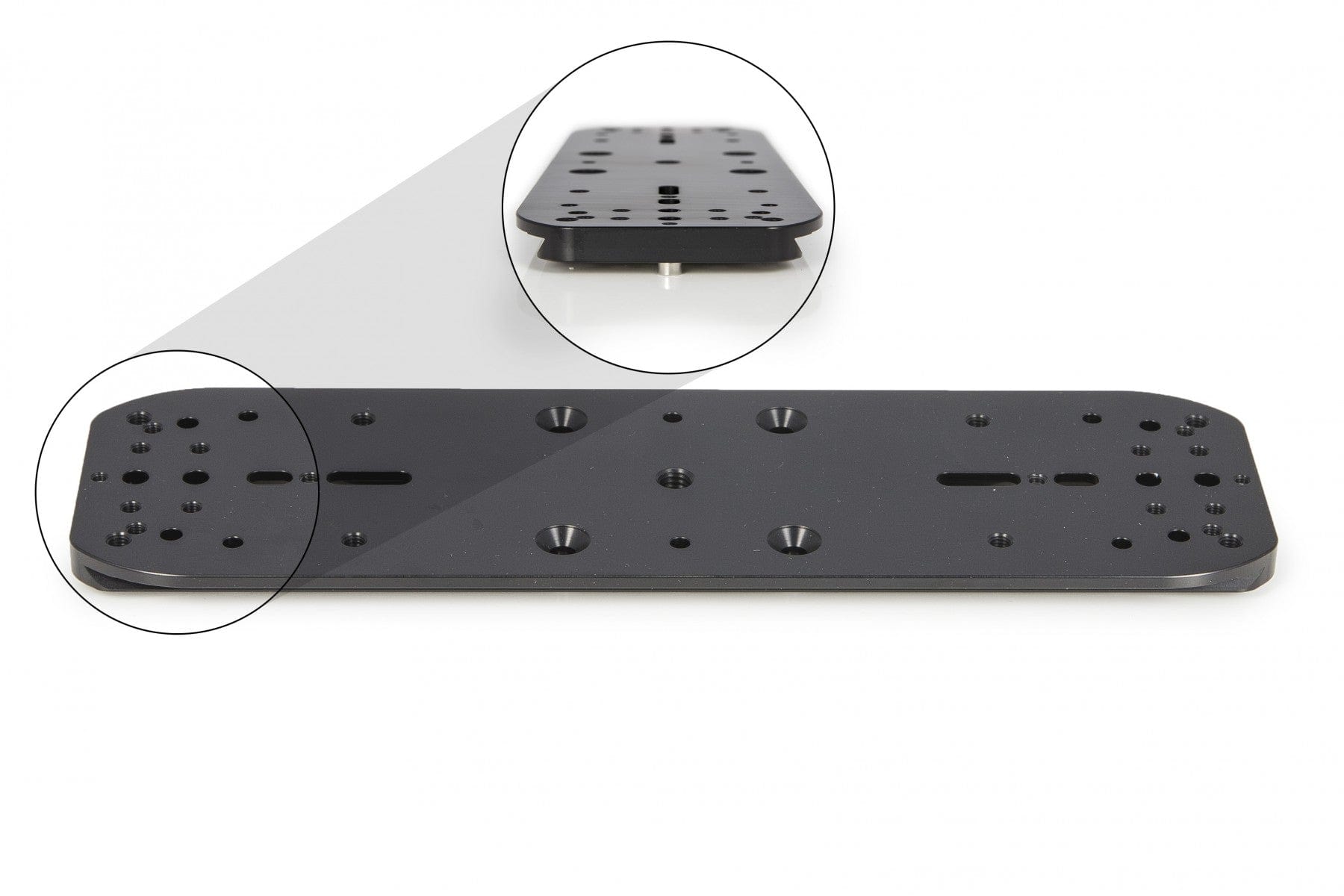 Baader Planetarium Accessory Baader Double 3" Dovetail Mounting plate 300mm for guidescope rings as well as Stronghold and various Clamps, eg. Pan EQ- and V-Clamp, predrilled to fit 10Micron and Astro Physics mounts - 1500330