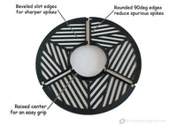 Buckeye Stargazer Accessory Buckeye Stargazer 3D-Printed Tri-Bahtinov Masks for Celestron Scopes for Collimation and Focus